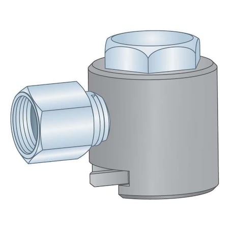 Heritage Industrial PullOn Btn Hd Coupler M10x1(F) AL PL H84440